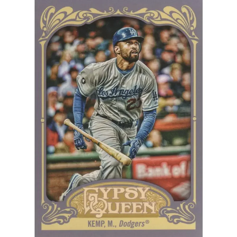 2012 Topps Gypsy Queen Matt Kemp # 44a Los Angeles Dodgers